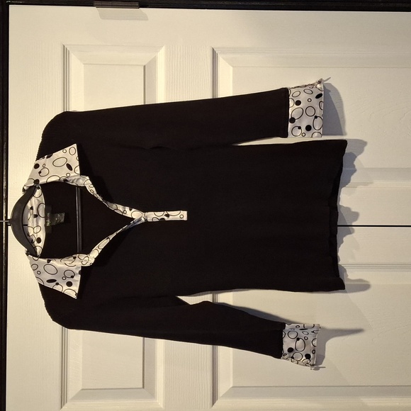 Style & co. FAUX Layered V Neck Sweater - Picture 1 of 6
